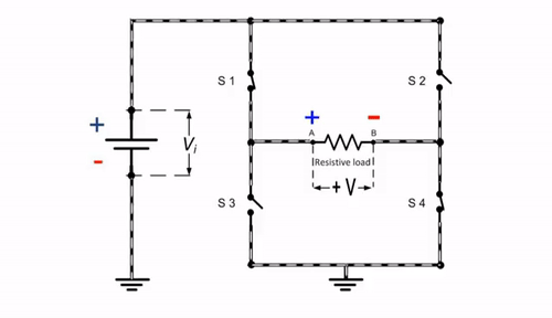 onduleur monophas  4 interrupteurs